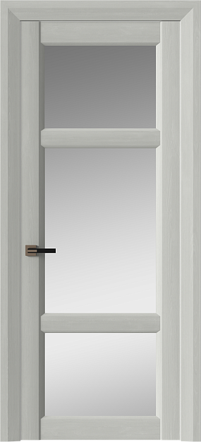 Межкомнатная дверь Siena Neo Classic Decoro, цвет - Пепельный ST, Со стеклом (ДО)
