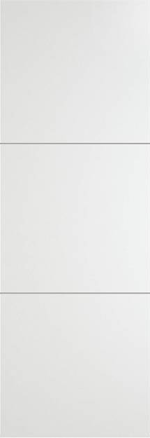 Межкомнатная дверь Tivoli В-2 Invisible, цвет - Белая эмаль (RAL 9003), Без стекла (ДГ)