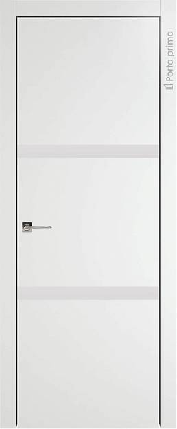 Межкомнатная дверь Tivoli В-4, цвет - Белая эмаль (RAL 9003), Без стекла (ДГ)