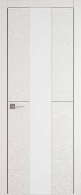 Межкомнатная дверь Tivoli Ж-3, цвет - Бежевая эмаль по шпону (RAL 9010), Со стеклом (ДО)