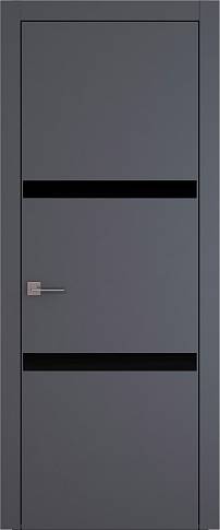 Дверь Tivoli В-4 Графитово-серая эмаль (RAL 7024) без стекла