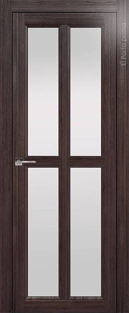 Межкомнатная дверь Sorrento-R И4, цвет - Венге Нуар, Со стеклом (ДО)