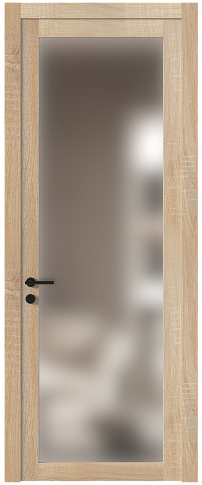 Дверь Tivoli З-1 Дуб сонома светлый со стеклом