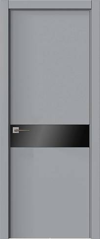 Дверь Tivoli И-4 Серебристо-серая эмаль (RAL 7045) без стекла
