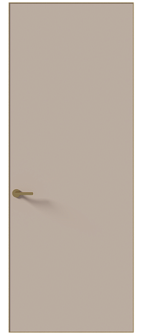 Дверь Tivoli А-1 Невидимка Серый цемент эмаль (RAL 060-70-10) без стекла