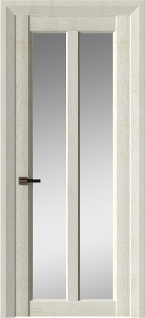 Межкомнатная дверь Prato Neo Classic Decoro, цвет - Белый ясень nano-flex, Со стеклом (ДО)