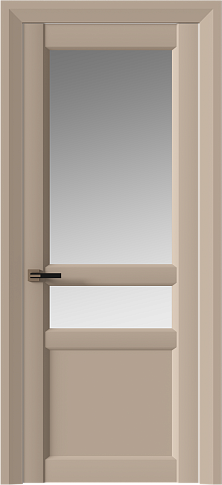 Дверь Imperia-R Neo Classic Decoro Серый цемент эмаль (RAL 060-70-10) со стеклом