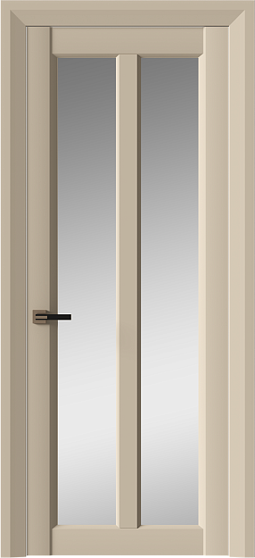 Межкомнатная дверь Prato Neo Classic Decoro, цвет - Бежевый Мел эмаль (RAL 075-80-10), Со стеклом (ДО)